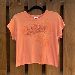 Vintage HARLEYDAVIDSON Southtowns Buffola Crop Tee